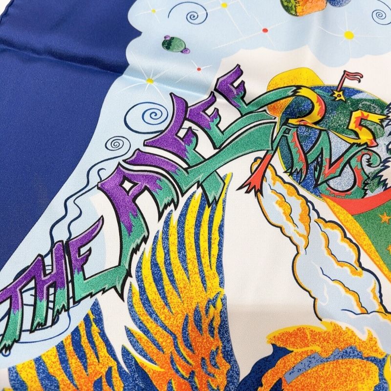 エルメス HERMES カレ90 THE ALFEE 25周年記念 AUBE LIBRE COMME L