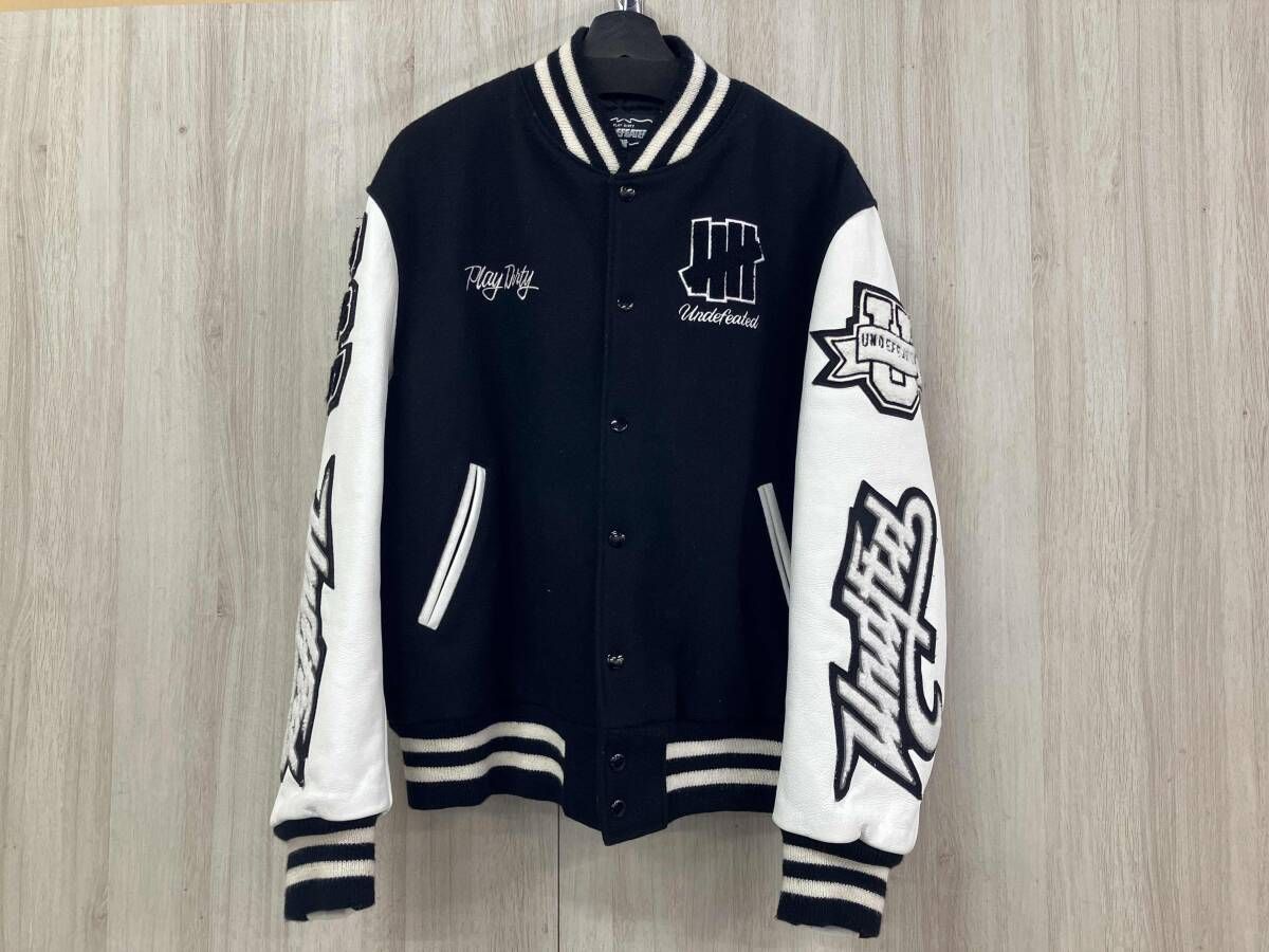 UNDEFEATED アンディフィーテッド スタジャン Lサイズ ブラック