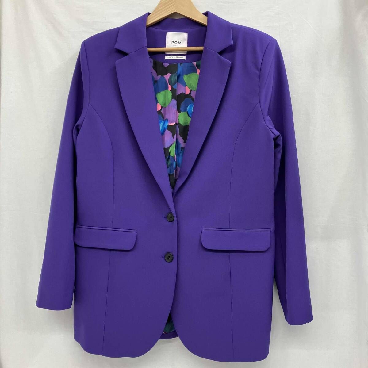 POM Amsterdam ポムアムステルダム テーラードジャケット パープル