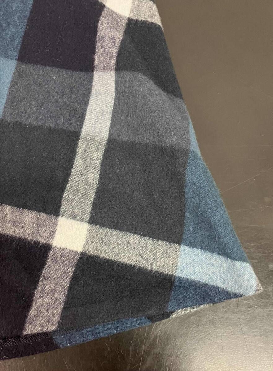 チェック ロングスカート