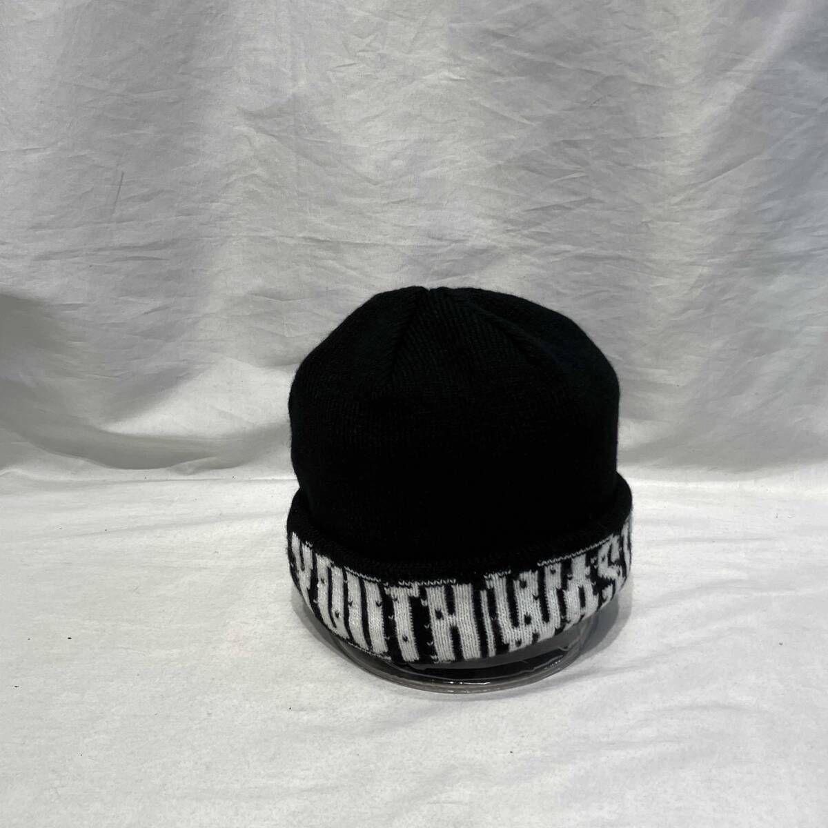 WASTEDYOUTH ×TAPPEI ニット帽 ブラック ウェイズテッドユース タッペイ