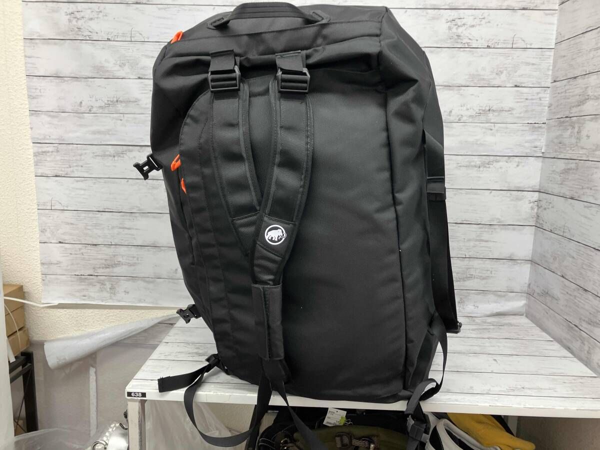 MAMMUT マムート ボストンバッグ／Cargon 110L／2way／ブラック 【公式