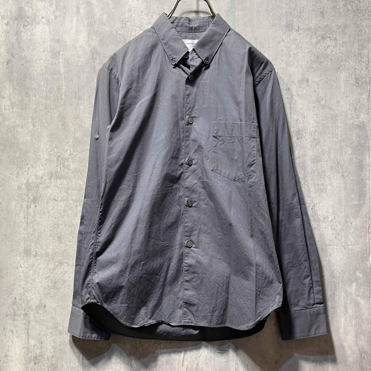 COMME des GARCONS SHIRT FOREVER 長袖シャツ ブロードボタンダウン