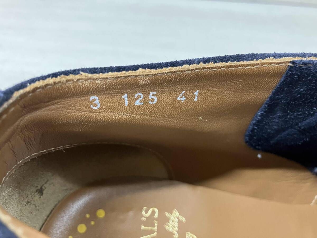  Doucals デュカルス ブーツ スエードアンクルブ ーツ DO NERO ネイビー サイズ41 その他 靴