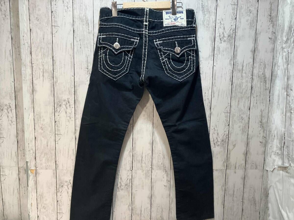 TRUE RELIGION トゥルーレリジョン デニム ジーンズ ブラック 31