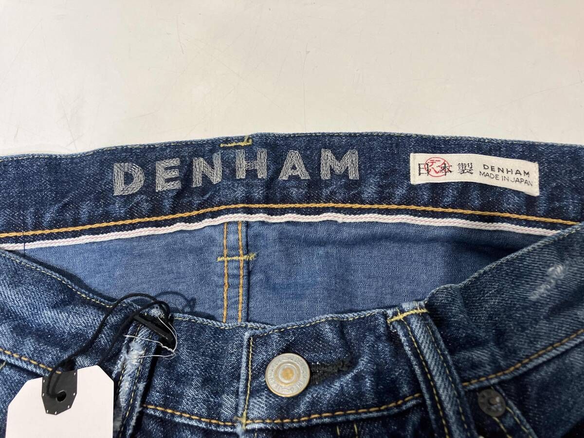 美品DENHAM デンハム RAZOR MIJ1Y 日本製 W33 【タグ付美品】DENHAM 
