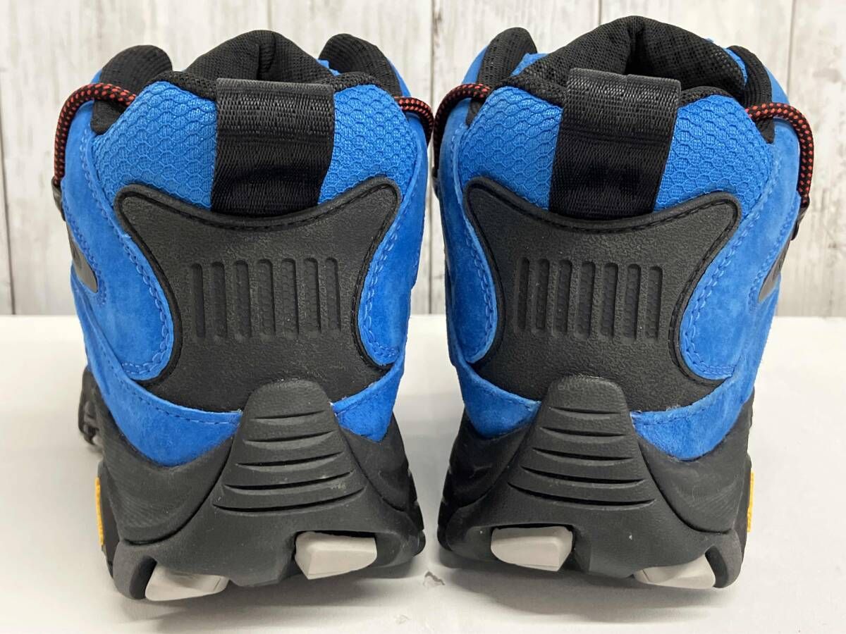 MERRELL JeepMoab 3 Mid トレッキングブーツ メレル ブルー size 25 5㎝ J 006135