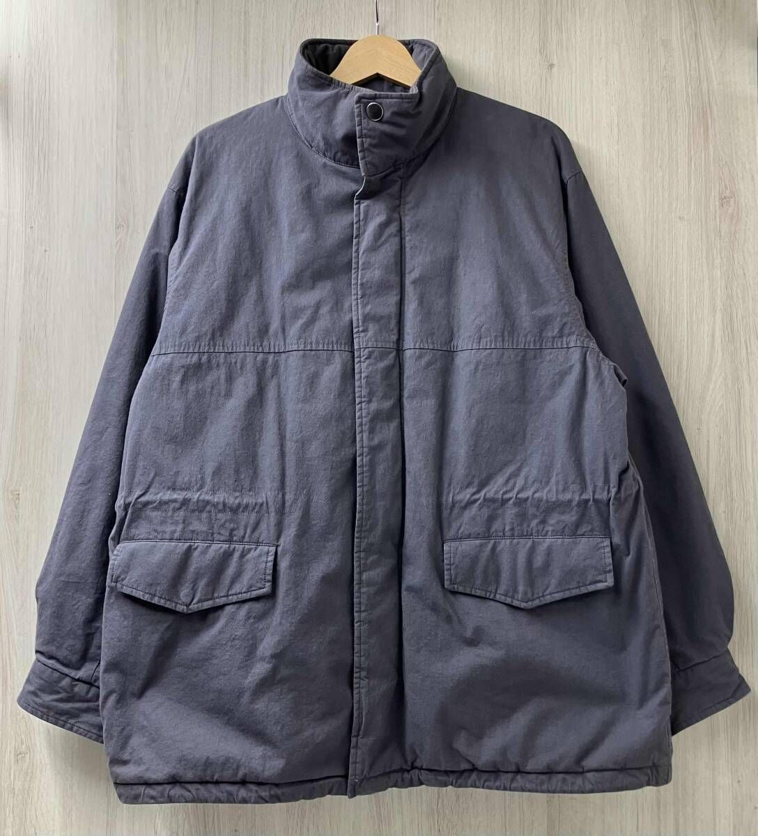 steven alan スティーブンアラン 8125 186 0809 バフ オーバル スタンドカラー ジャケット サイズM グレー