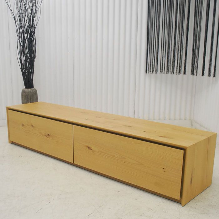 アウトレット 現品限り 一部 大 展示品 高品質 テレビボード 180ｃｍ オーク材 ナチュラルモダン リビング家具 240829 ライチョウ180 OAK