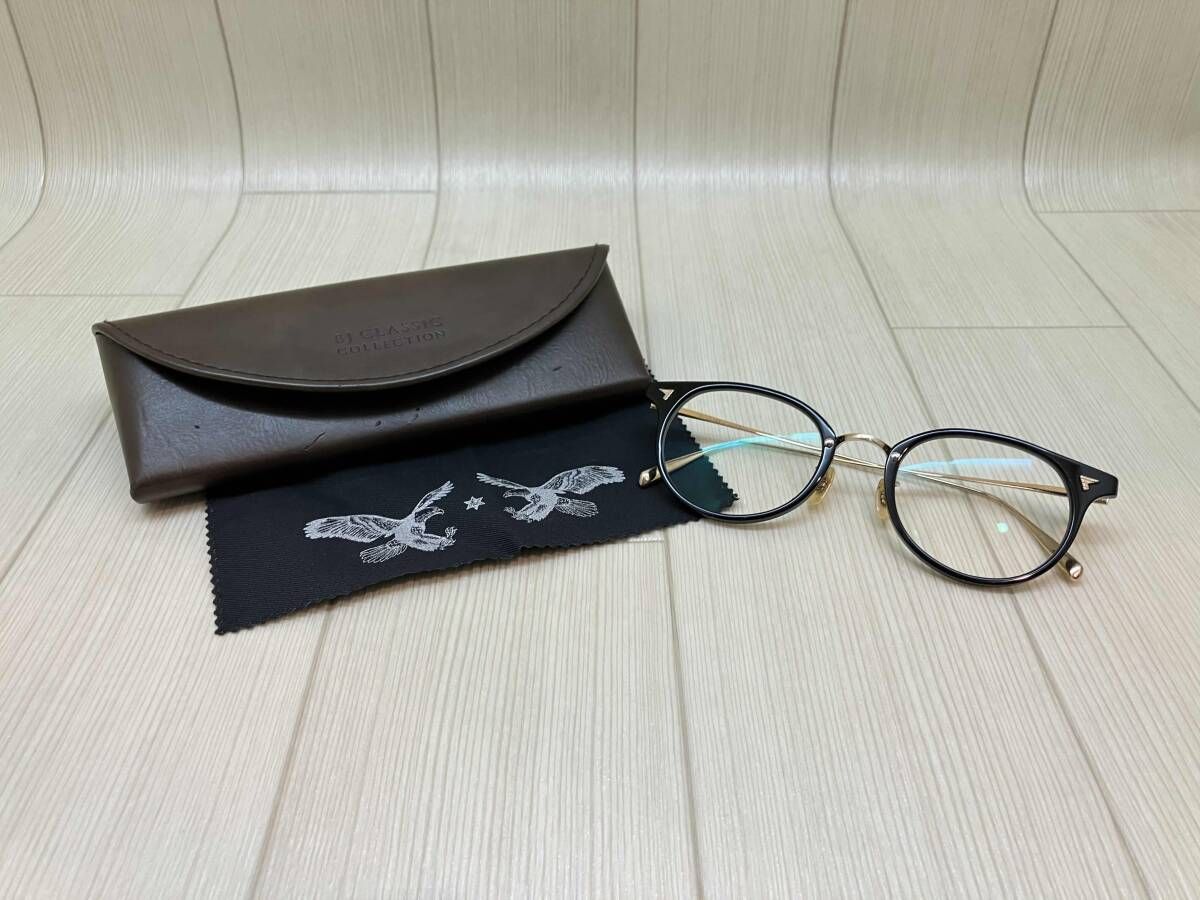 BJ classic BJクラシック メガネ 48◻︎21 145 ブラック 通年