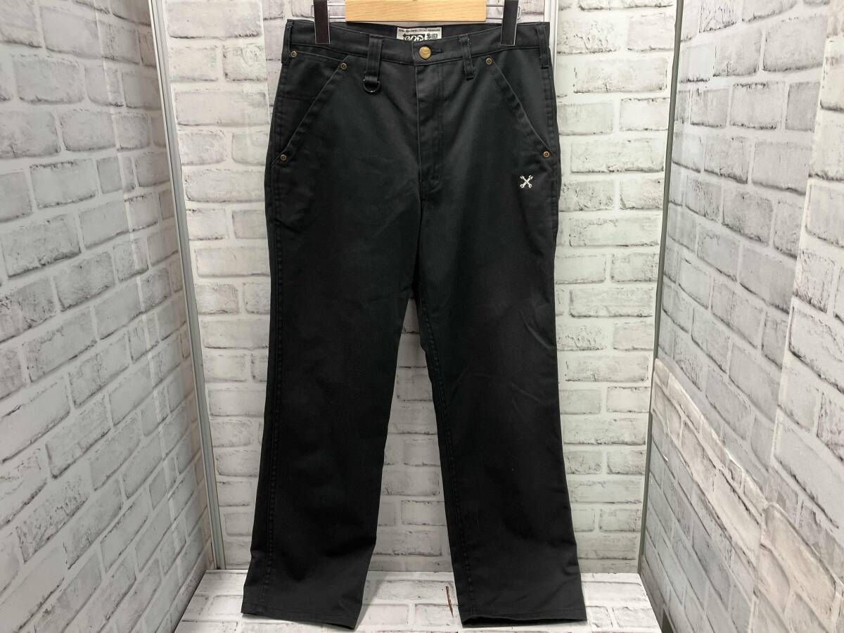 BLUCO ブルコ WORK GARMENT ワークパンツ Sサイズ ブラック