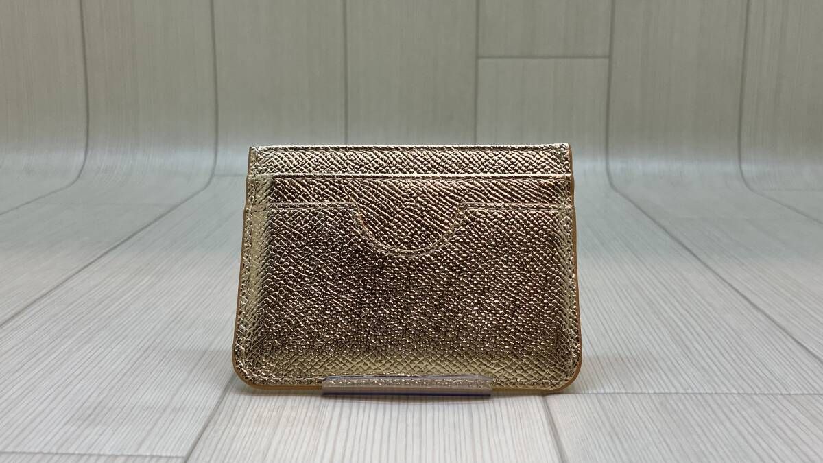 Ami paris アミパリス カードケース カードホルダー ゴールド 通年