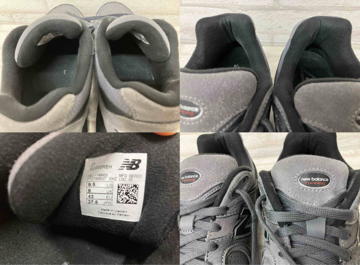 new balance M2002REH ニューバランス スニーカー ローカット グレー 