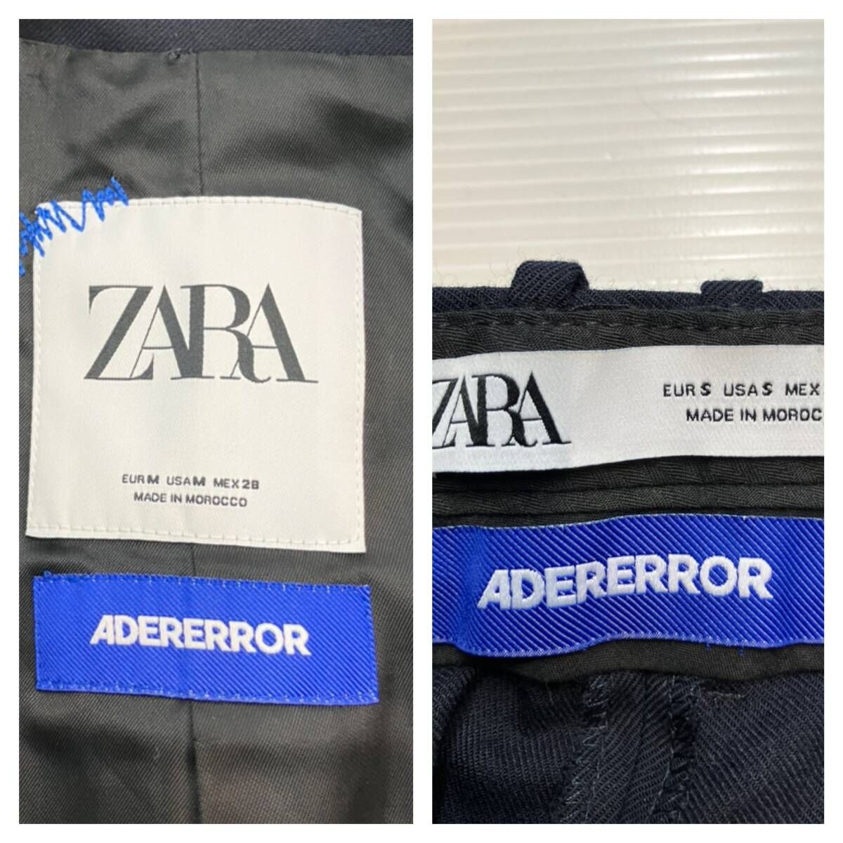 ☆ ZARA × ADEREEROR ザラ×アダーエラー セットアップ スーツ 