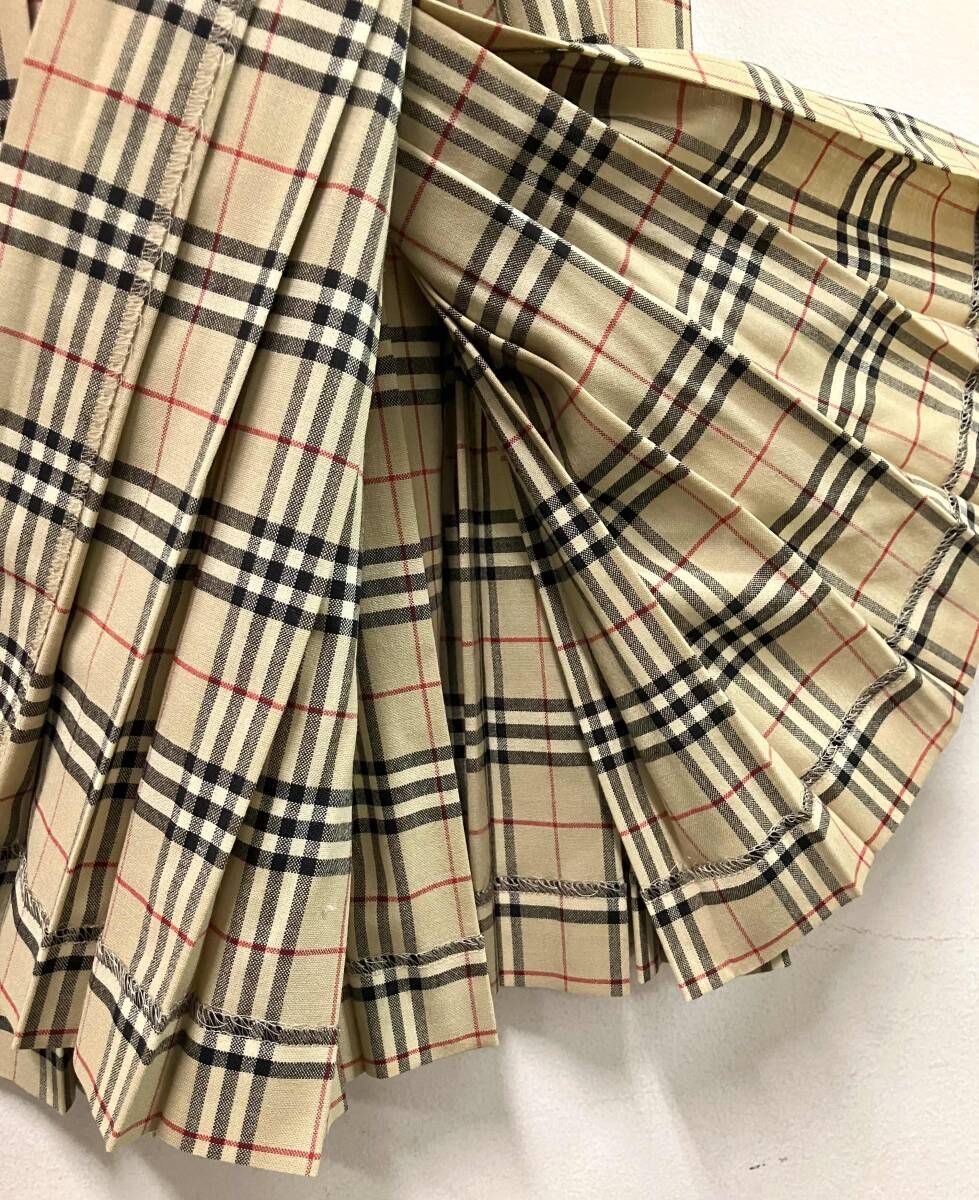 ノバチェック プリーツ