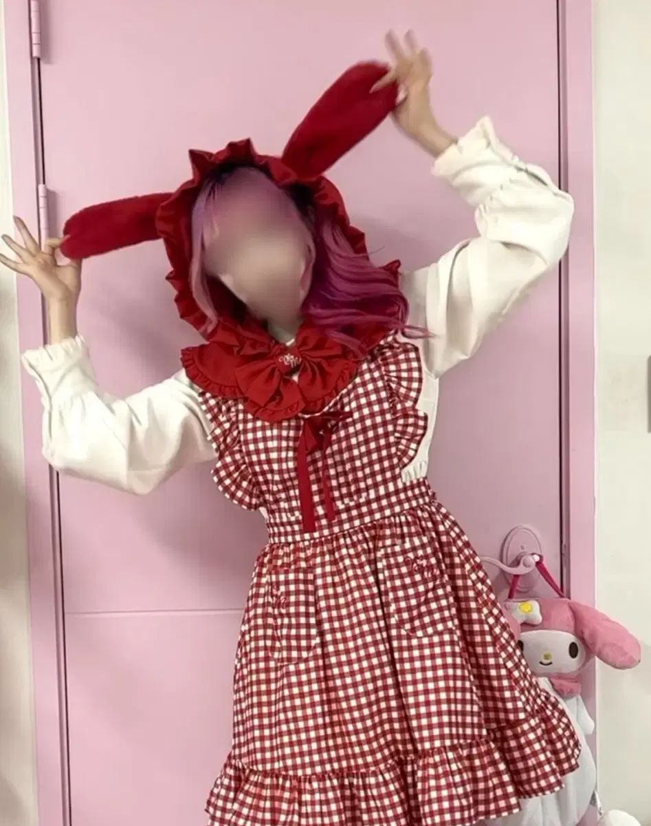 ウサミミ DearMyLove My Melody マイメロディ コラボ ONE PIECE