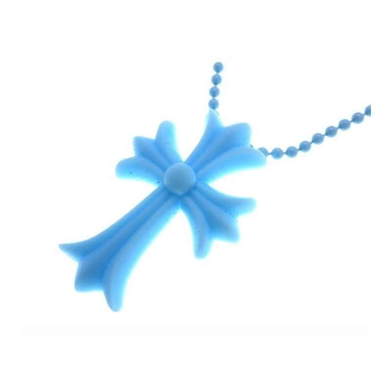 クロムハーツ CHROME HEARTS RUBBER CH CRS SML ラバー スモール CHクロス シリコン ネックレス トップ w 25199