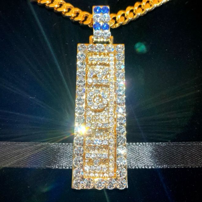 銀座まるかん ひとりさんネックレス ブルー