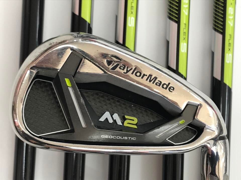 テーラーメイド M2 2017 TM7-217 Sフレックス アイアンセット 中古