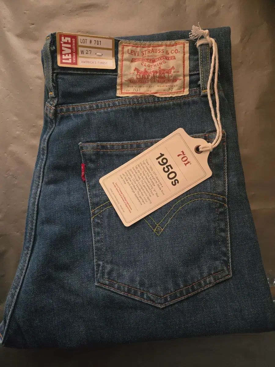 リーバイス 701 セルビッジ デニムパンツ