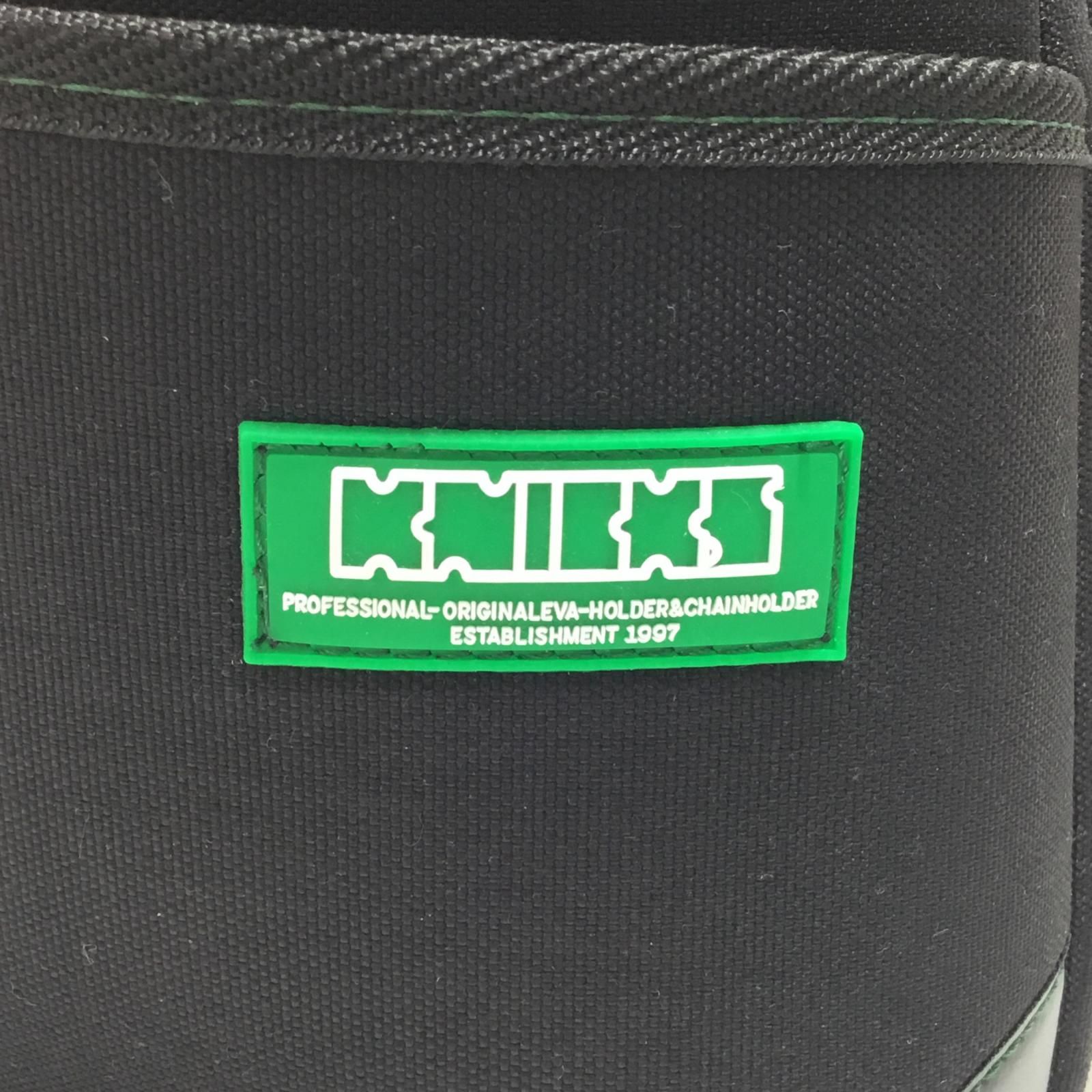 ΘΘKNICKS 3段チェーン後付けタイプ腰袋 程度A KB-212NSDX グリーン