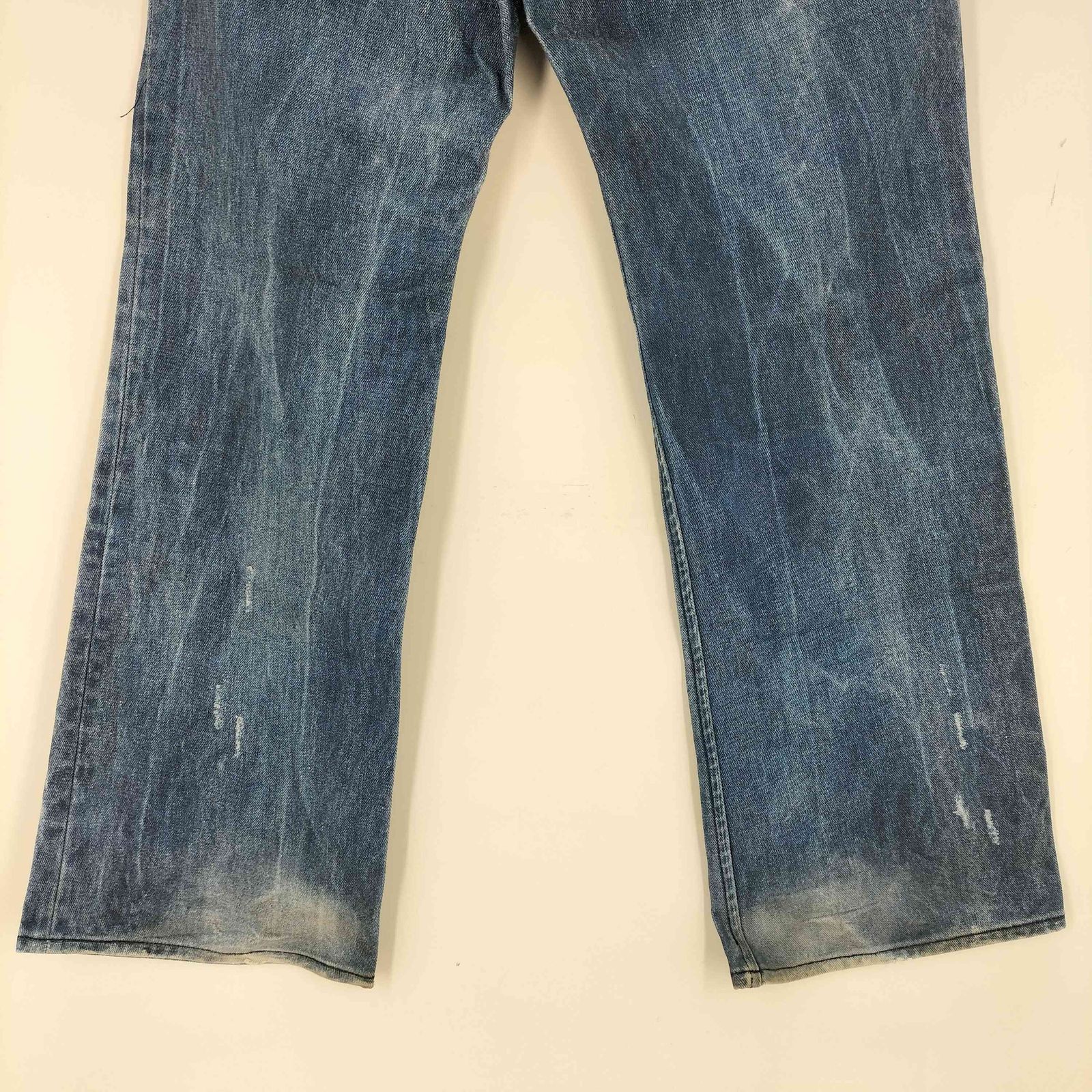 ユーズドフルギ USED古着 Printed Loose Flare Denim メンズ JPN：M