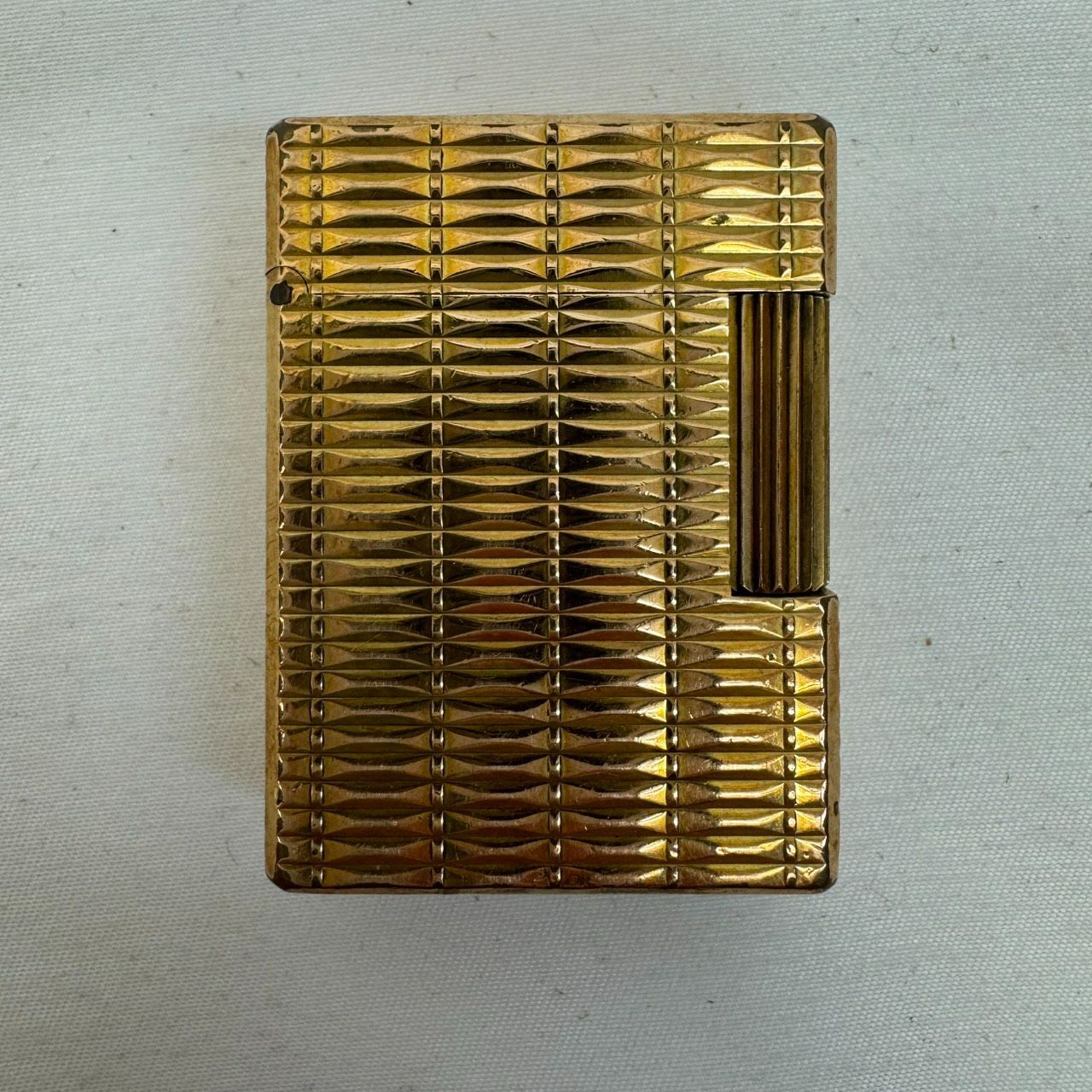 K 1 9まで S T Dupont ガスライター ゴールドカラー 20μ V 2920 火花 済