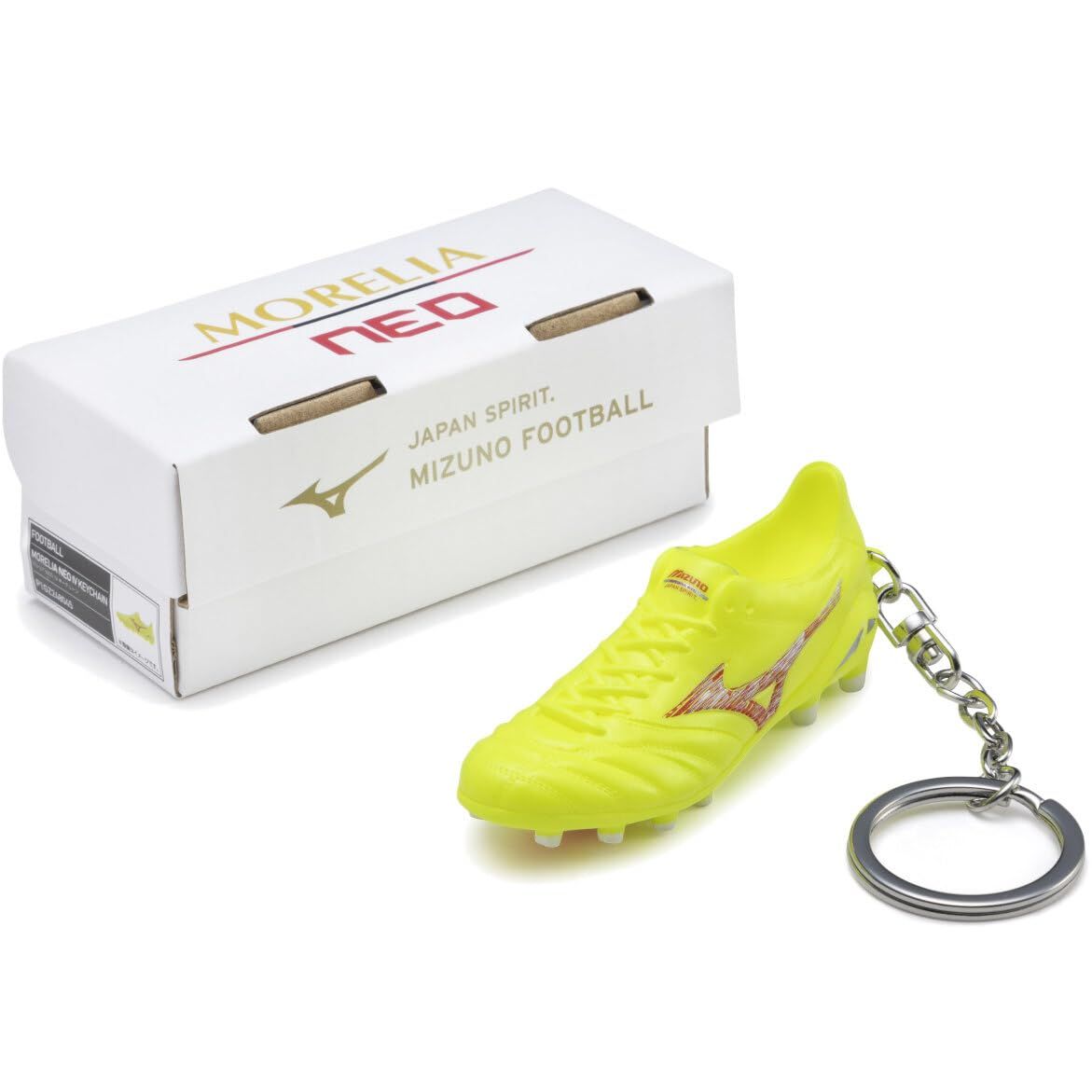 MIZUNO(ミズノ) モレリアネオ IV キーチェーン セーフティイエロー