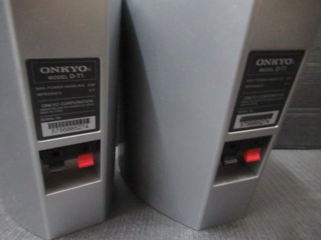 ジャンク品 ONKYO オンキョー CD/MD チューナーアンプ FR-T1 2007年製