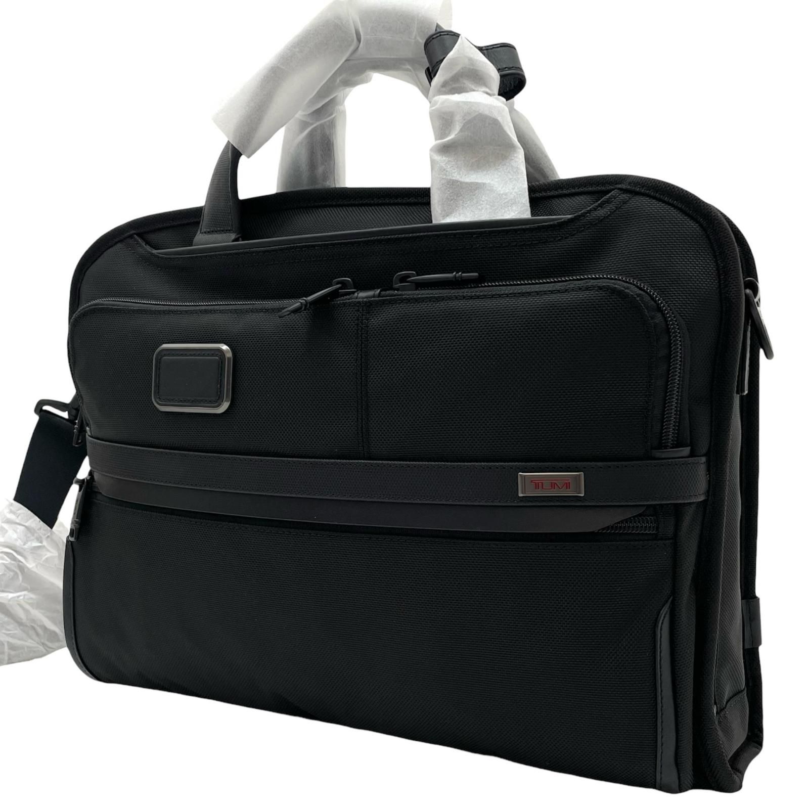 ひろたけTUMI ALPHA2 3WAY ブリーフケース ブラック【中古】 中古・古着通販】TUMI (トゥミ) 2WAYブリーフケース ブラック