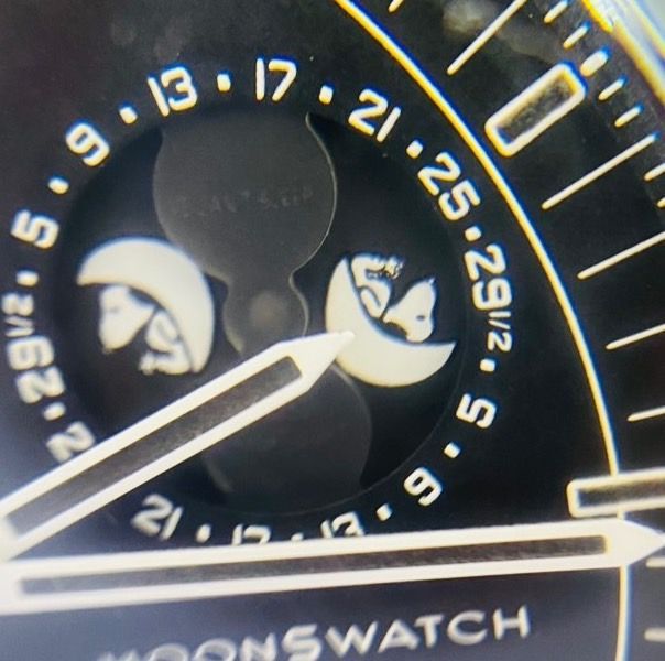  ♥ OMEGA オメガ スウォッチ ミッション トゥ ザ ムーンフェイズ スヌーピー クオーツ 腕時計(クォーツ) 腕時計(アナログ)