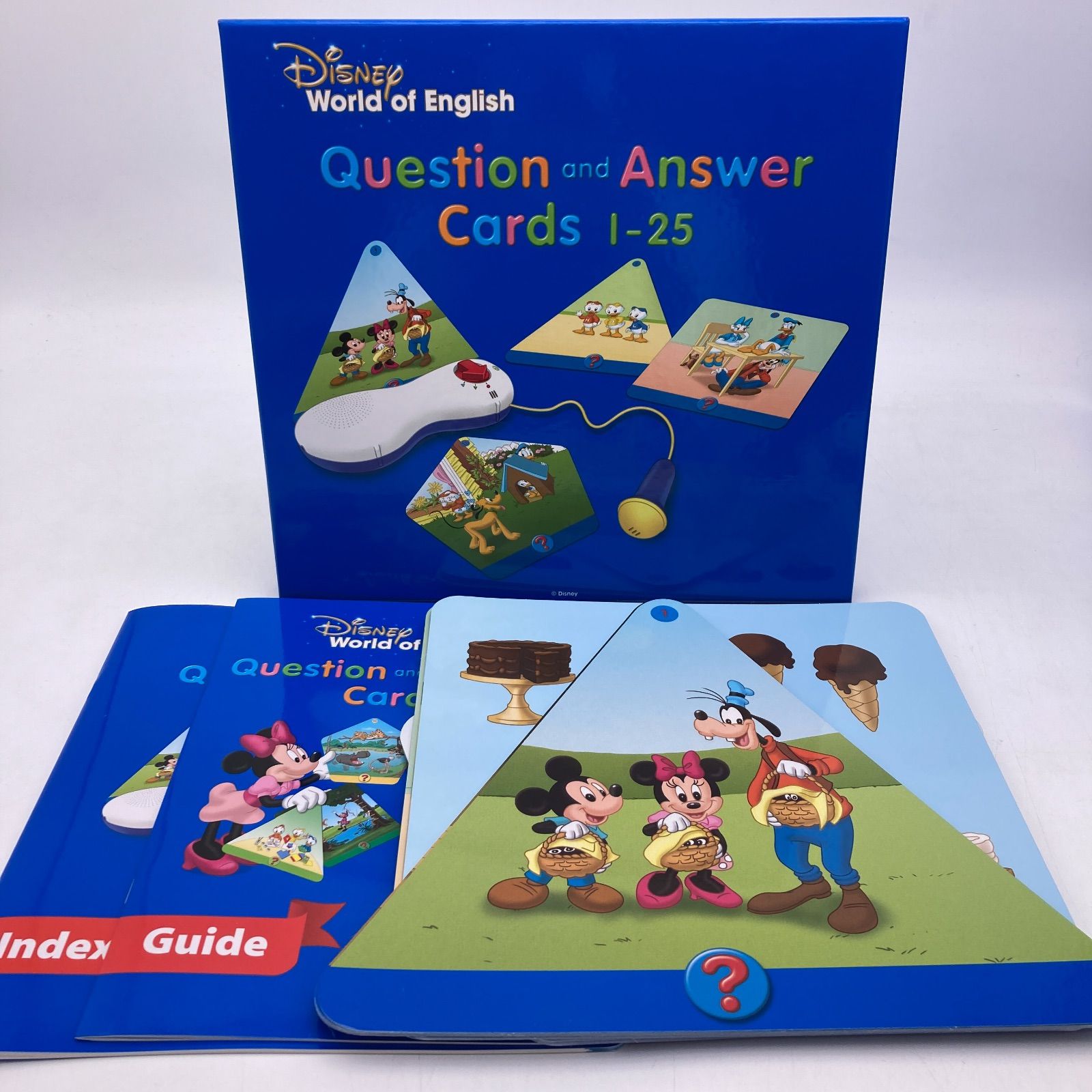 2018年 トークアロング・Ｑ＆Ａカード　ディズニー英語システム　 202622 2018年 トークアロング・Q＆Aカード ディズニー英語システム 202622