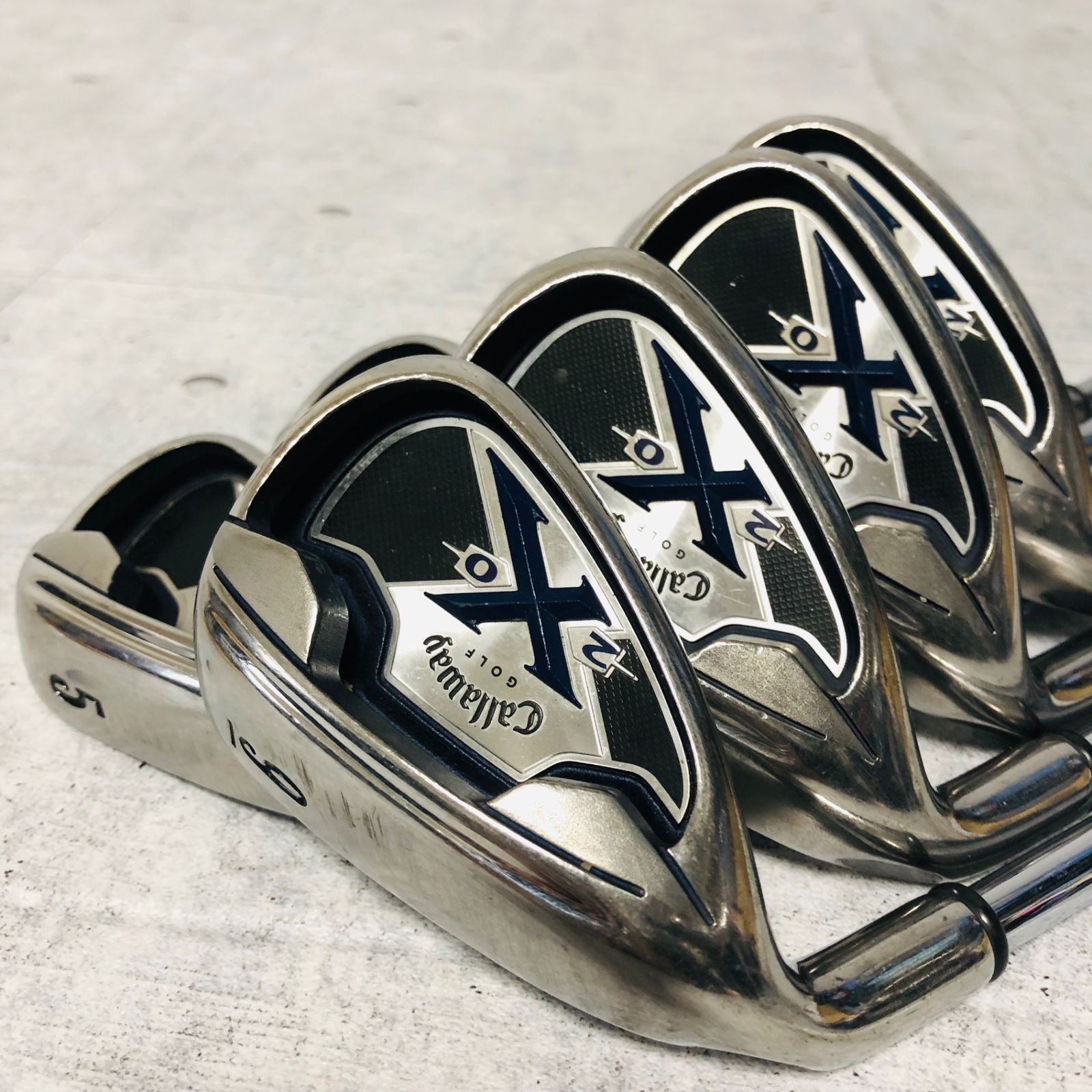 レフティ Callaway キャロウェイ X-20 アイアン 8本 メンズ ゴルフ