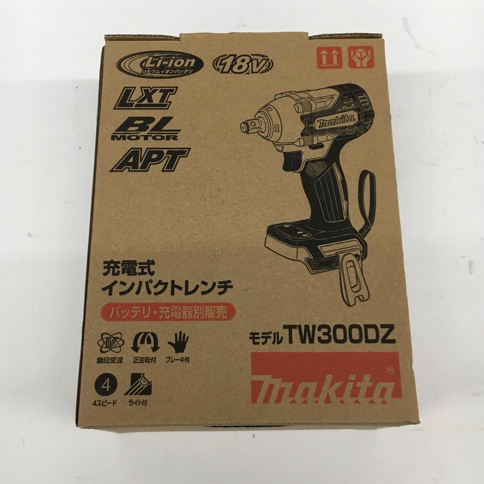 △△MAKITA マキタ 18 v 充電式インパクトレンチ 本体のみ TW 300 DZ