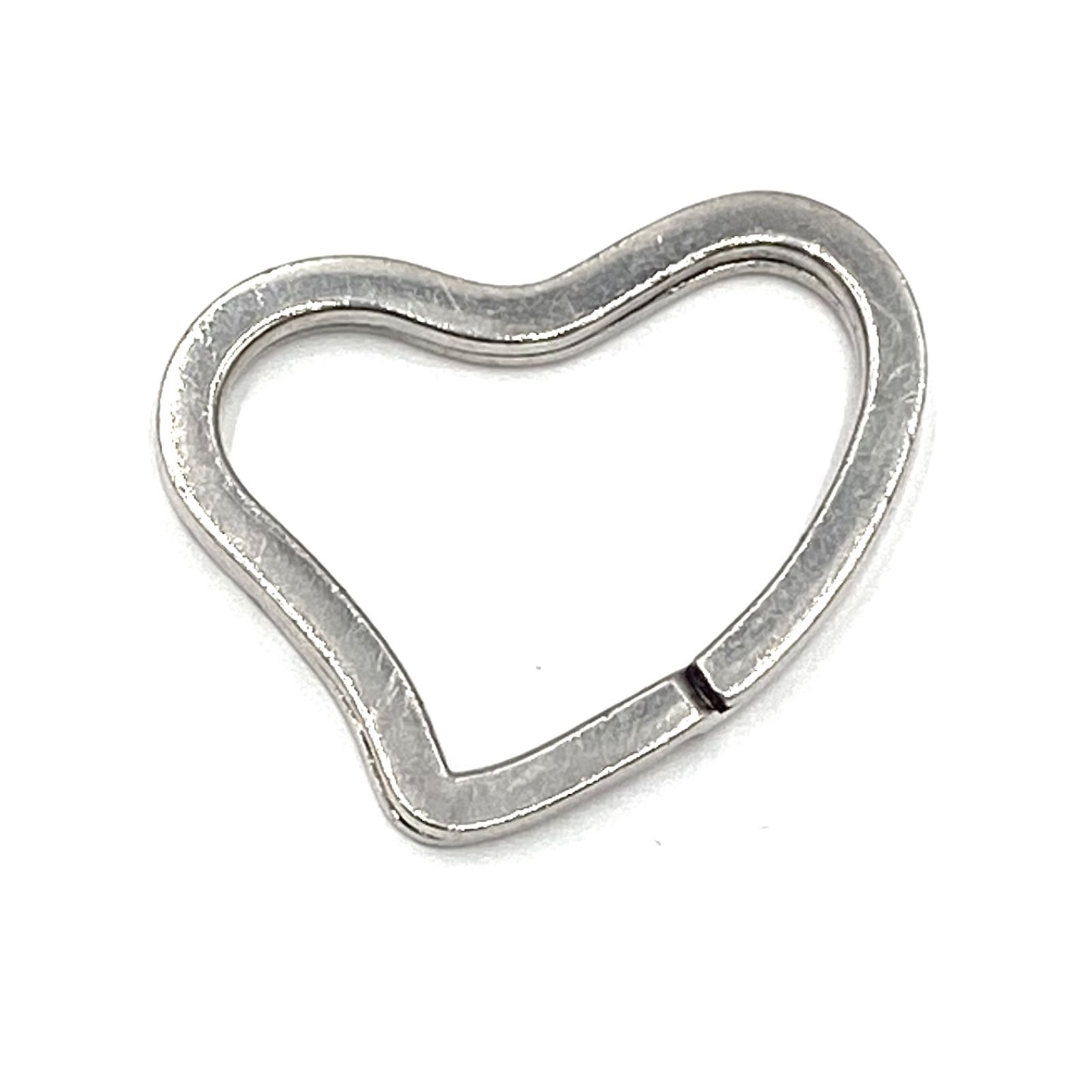 TIFFANY ティファニー オープンハート キーリング キーホルダー