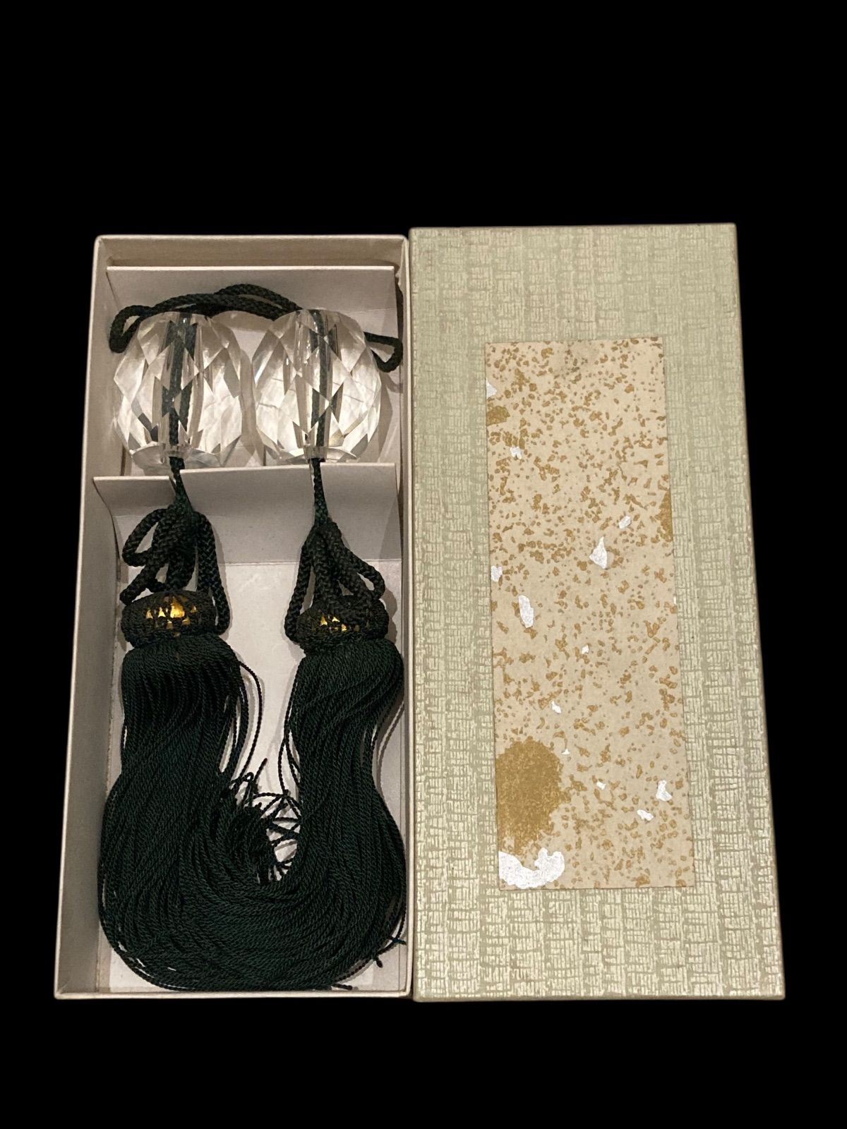 水晶 クリスタル クリスタルビーズ コレクター オススメ 風鎮 掛け軸 重り 掛け軸用 ふうちん 装飾品 天然石 床の間 アンティーク レトロ ヴィンテージ 古物 骨董 古美術 コレクション N 26 A T 7