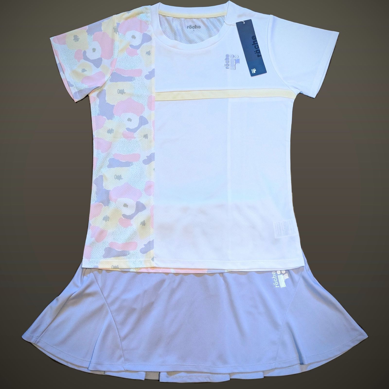 ローチェ　レディーステニスウェア 上下セット ローチェ テニスウェア 上下セット 楽天市場】ローチェ roche テニス