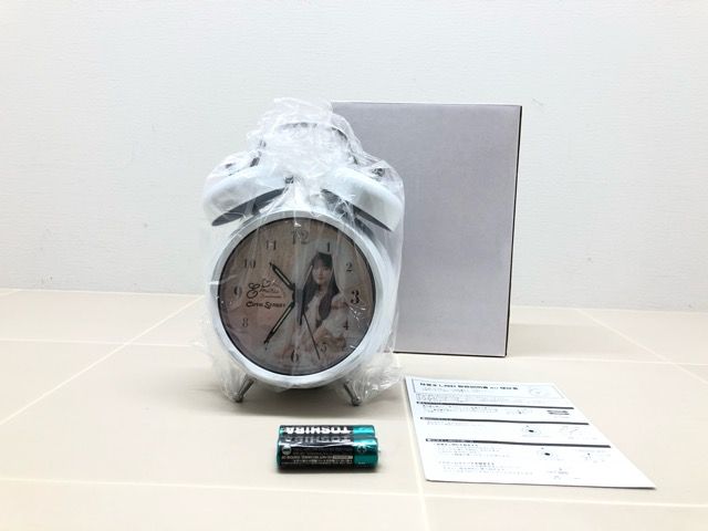 CUTIE STREET 川本笑瑠 生誕記念 2025 すきくじ B賞ボイス入り目覚まし時計 マンガン 電池2本付き F 5854 007 143