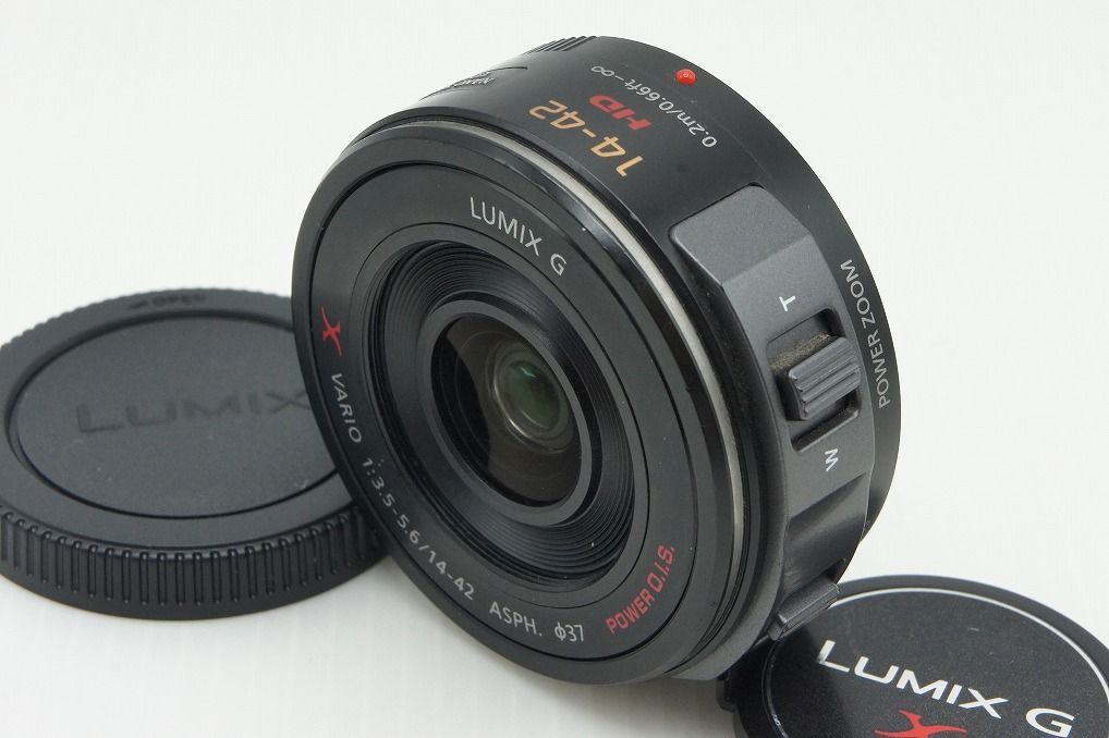 Panasonic LUMIX G X VARIO PZ 14 42 mm F 3 5 6 ASPH POWER O I S H PS 14042 マイクロフォーサーズ 251222 dd