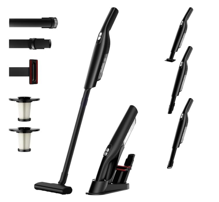 迅速に発送 2026新登場 掃除機 コードレス 25000 pa超強力吸引 ハンディスティックク 超軽量 リーナー vacuum cleaner cordless そうじき 電気掃除機 2 wayタイプ LEDライト付き 自走式 多重濾過 H a 8 e 470 4