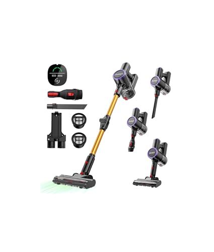 迅速に発送 掃除機 コードレス 新登場 業界初腰痛ゼロ折りたたみ式 70 KPa超強力吸引 自立式 Zynet S 9 コードレス掃除機 LED緑ライト スティッククリーナー サイクロン式 LEDディスプレイ HEPA多層濾過 回転ブ 4 bfcd 1 c 7