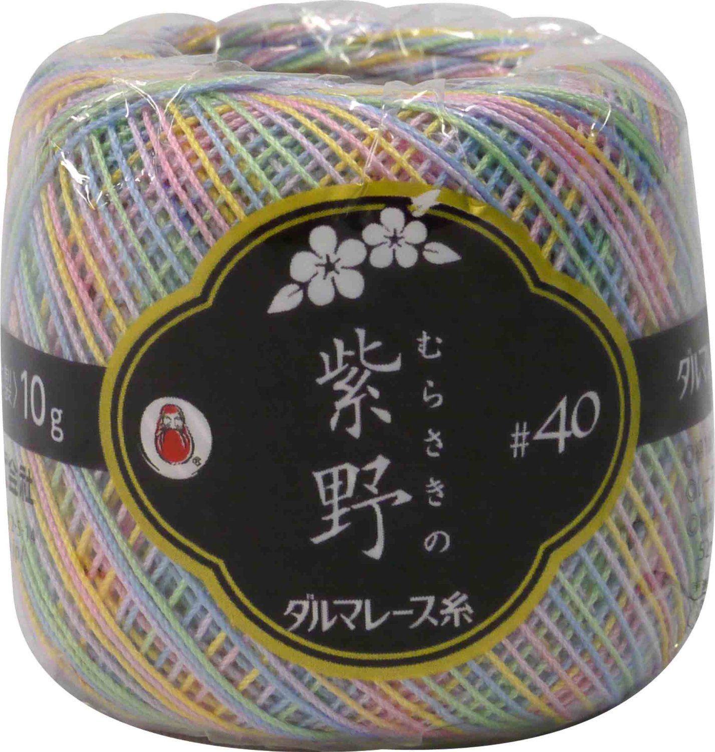  在庫処分 紫野かすり レース糸 40 Col 62 マルチ 系 10 g DARUMA 約82 m 3玉セット 01 2350 その他 文房具 事務用品