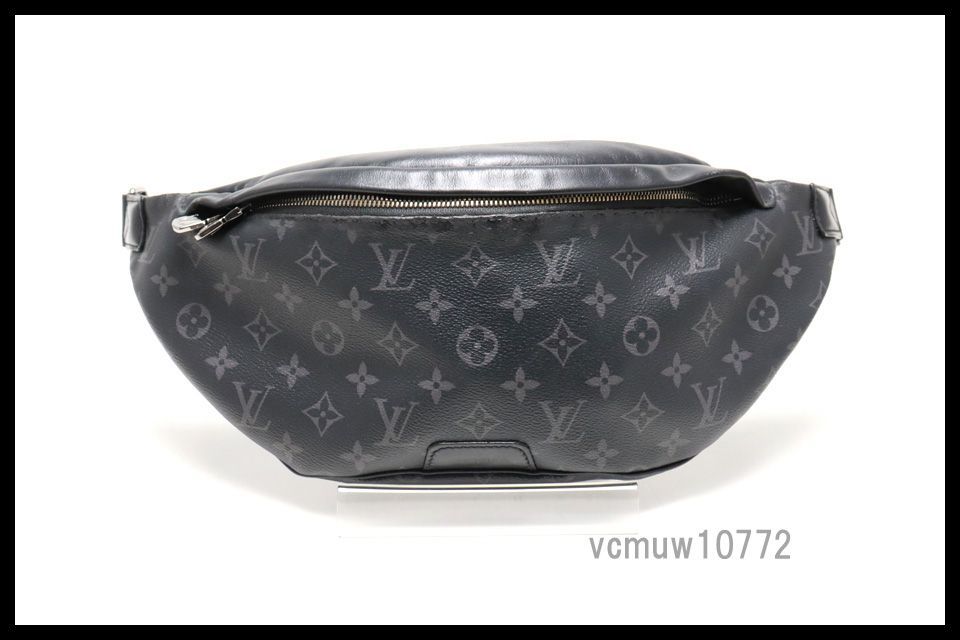 LOUIS VUITTON モノグラムエクリプス ディスカバリーバムバッグPM レザー ボディバッグ ルイヴィトン 1120 ah 38677