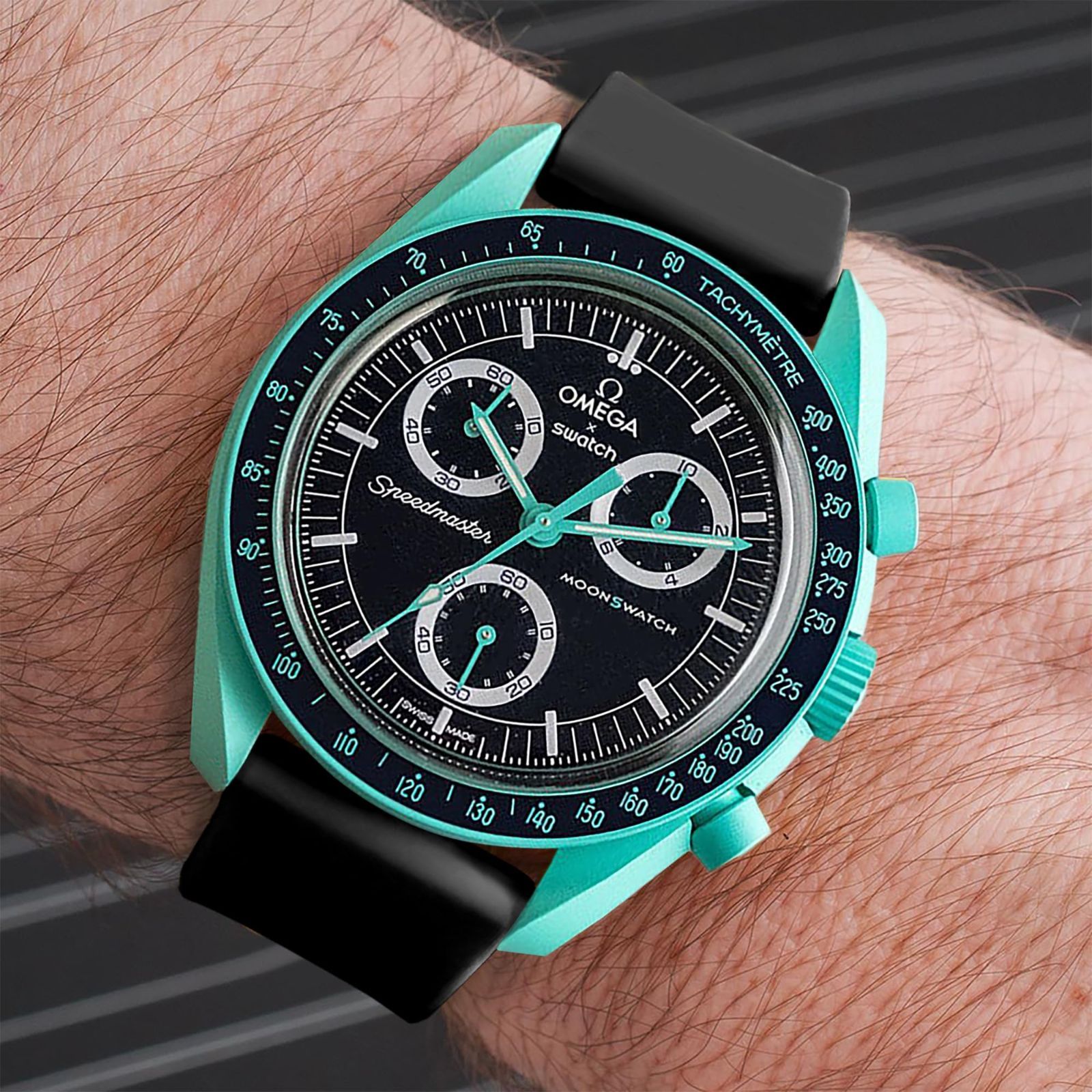  商品 Moonswatch Speedmaster Swatch 用ウォッチバンド X オメガとスウォッチ Omega スピードマスター ムーンスウォッチ用 腕時計バンド NatoR シリコンベルト簡単交換 20 mm 男性と女性兼用 Ocdin 腕時 その他 文房具 事務用品