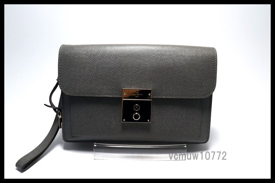 LOUIS VUITTON タイガ ネオベライア レザー セカンドバッグ クラッチバッグ ルイヴィトン 1218 hu 7007108