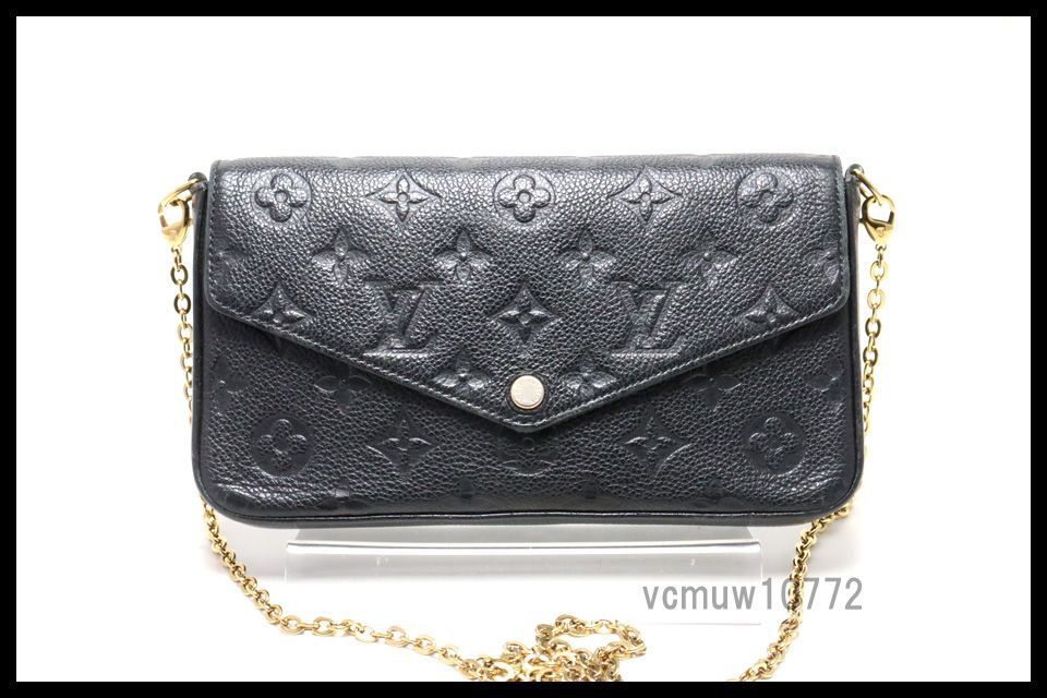 □LOUIS VUITTON モノグラムアンプラント ポシェットフェリシー レザー