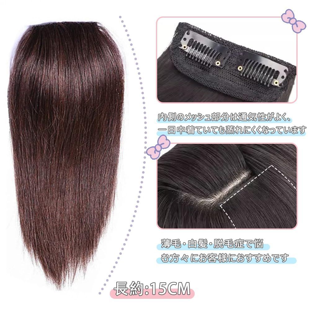 在庫処分 通気性 かつら 増毛 自然感 増量 ふんわり つけ毛 サイドの前髪 リアル ボリュームアップ 女性 頭頂部 部分ウィッグ 脱毛隠し ヘアピース エクステ