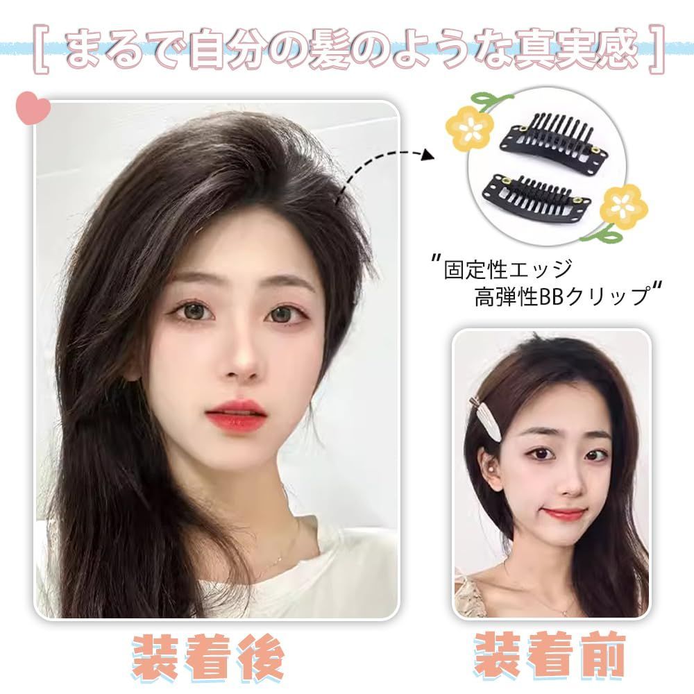 頭頂部 部分ウィッグ