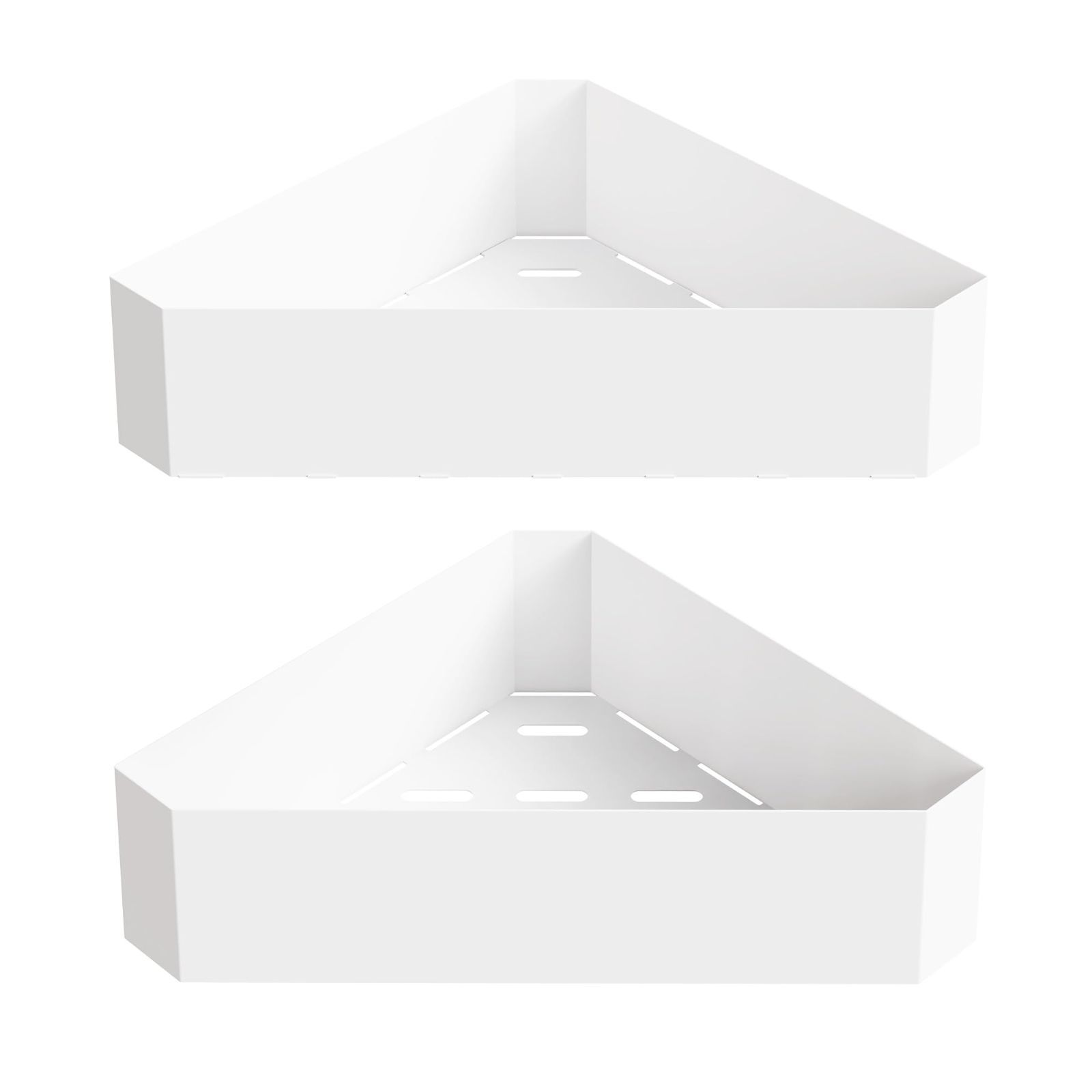 約W 34×D 23×H 8 cm 浴室用ラック ホワイト お風呂 ラック おもちゃ コーナー 収納 シャワーフック バスルーム 風呂場|洗面所 マグネット 水切り Orimade 2段式