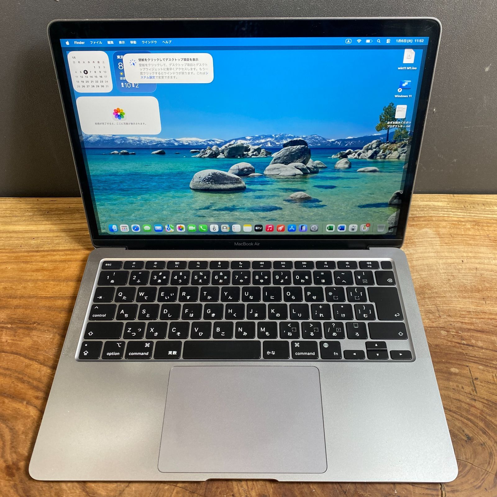 Apple MacBook Air M 1 2020 メモリ16 GB SSD 512 Windows 11 622